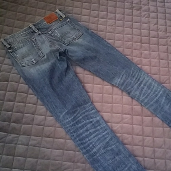 Lucky Brand jeans,sz 00/24,Like New but zipper bro - Picture 6 of 8